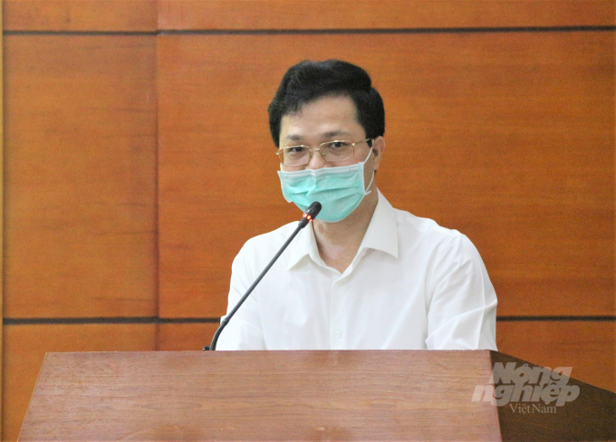 Ông Nguyễn Văn Long, Phó cục trưởng Cục Thú y nhận định từ nay đến cuối năm 2021, đầu năm 2022, nguy cơ xảy ra các loại dịch bệnh là rất cao. Ảnh: Phạm Hiếu.