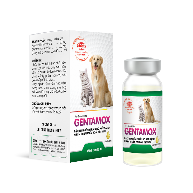 GENTAMOX – for dogs, cats